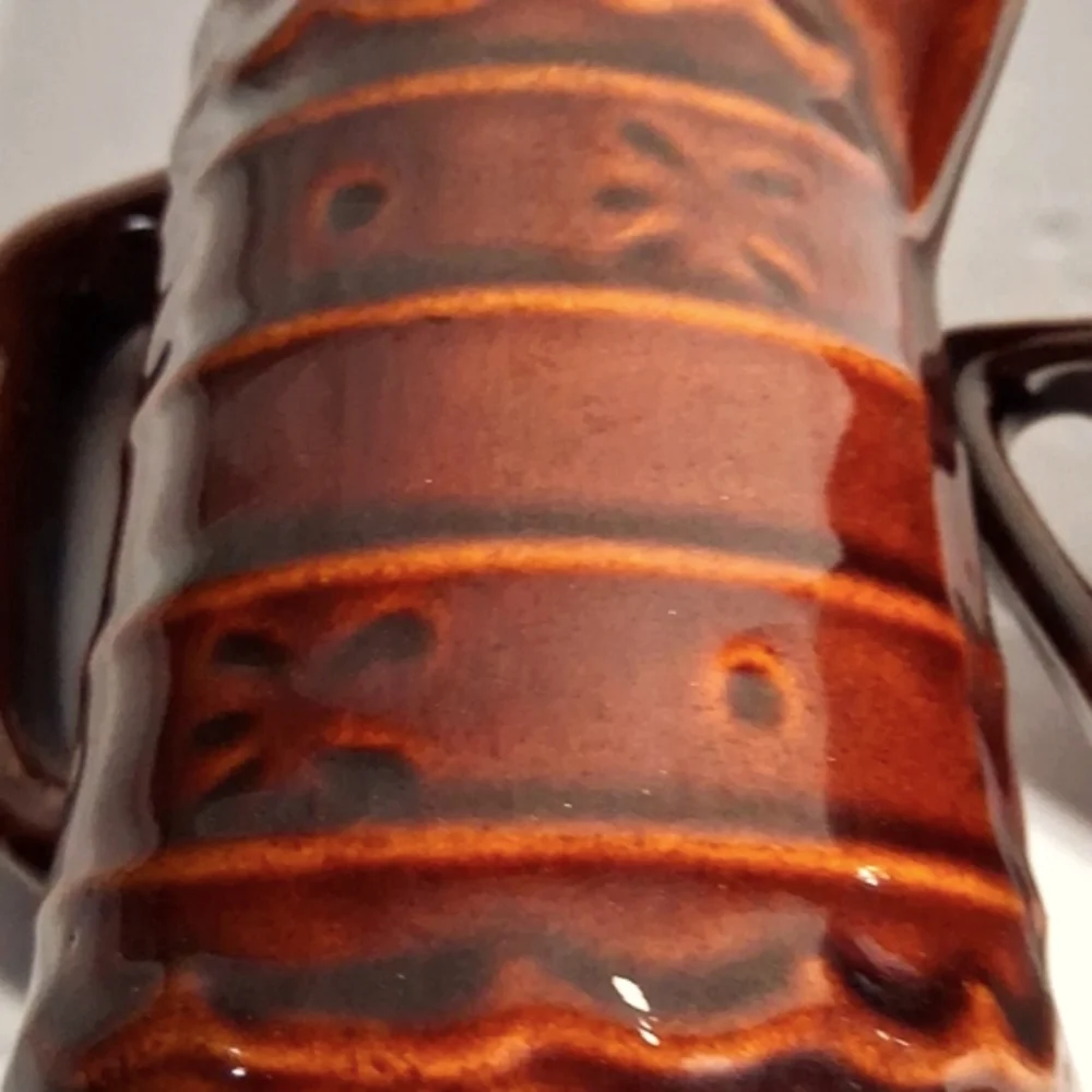 Vintage Set of Brown Marcrest Daisy Dot Stonewear Milk Pitcher And Sugar Bowl